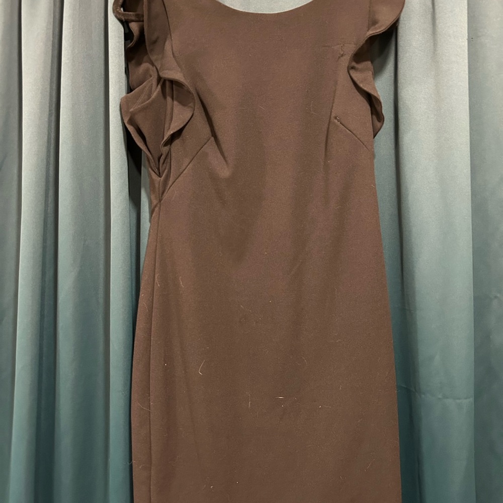 Calvin Klein size 8 black dress, small blemish